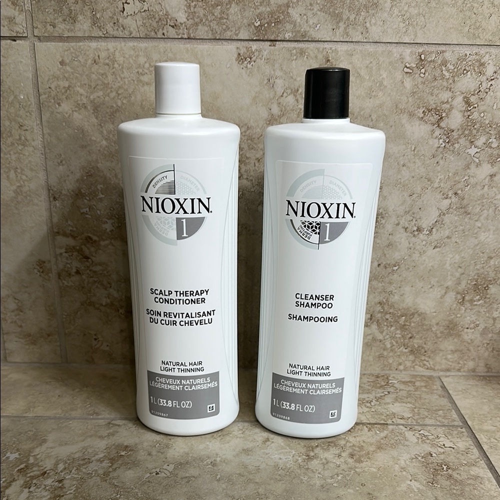 NIOXIN 1 Shampoo and Conditioner 1L